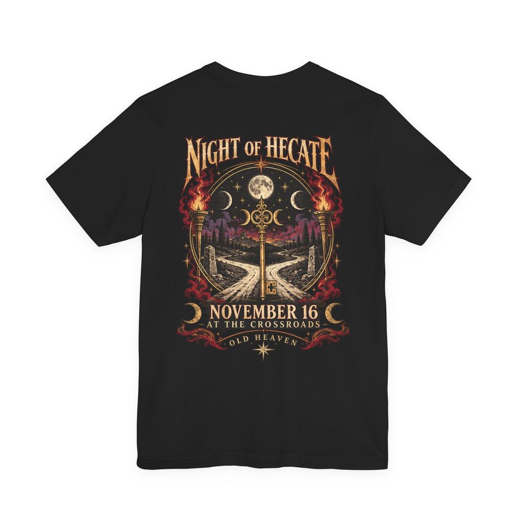 Old Heaven Hecate Crossroads T-Shirt — Night of Hecate Concert Graphic