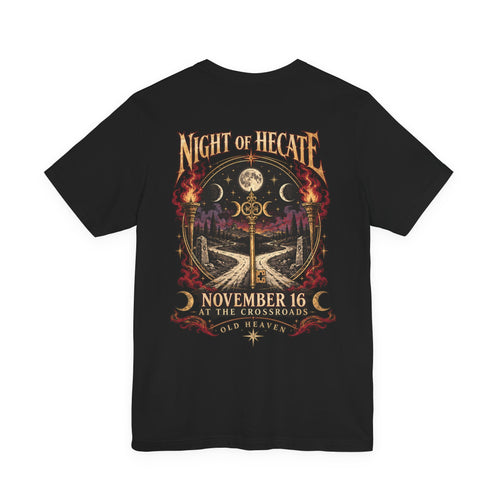 Old Heaven Hecate Crossroads T-Shirt — Night of Hecate Concert Graphic