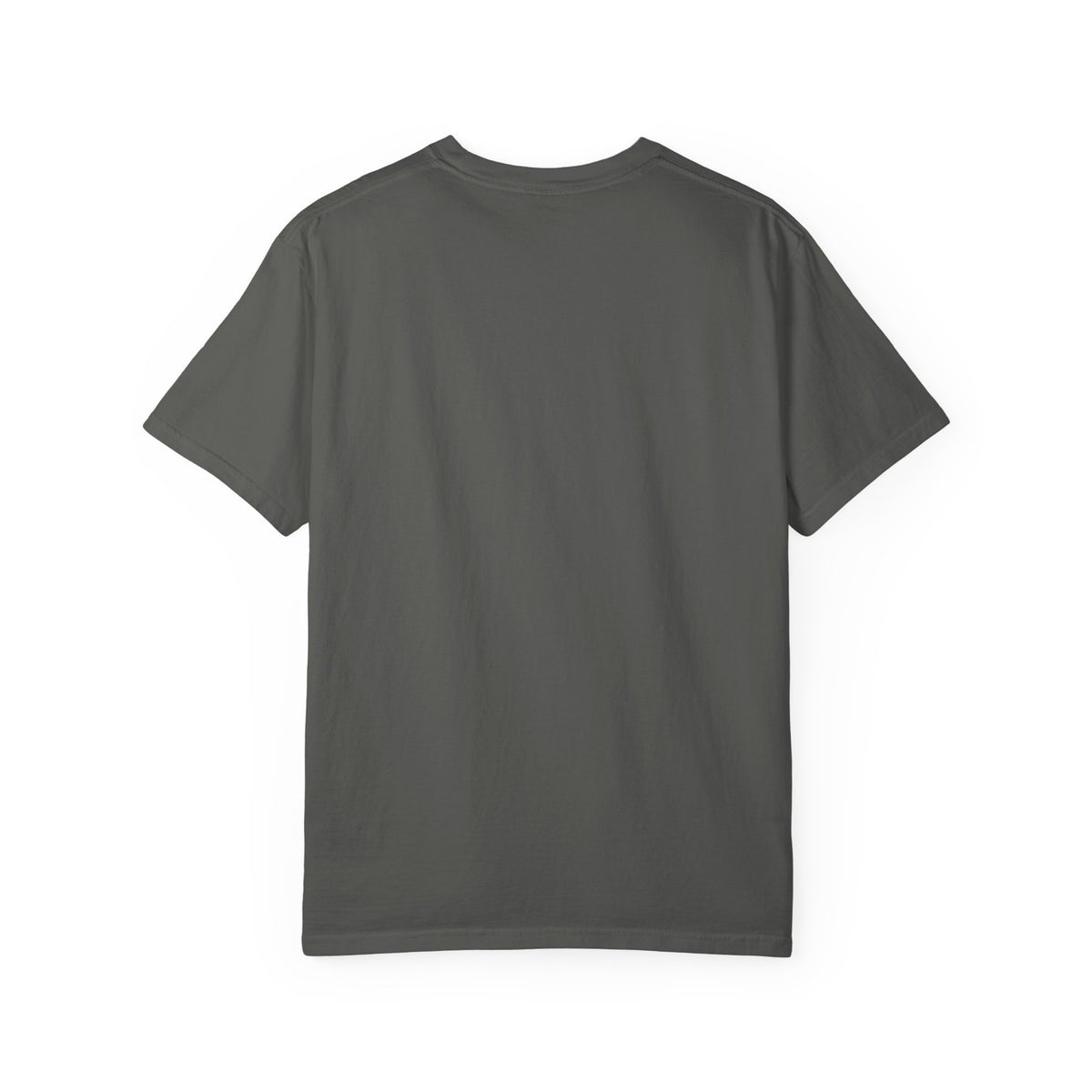 Back of the Old Heaven The Riddle tee in Pepper, plain with no print