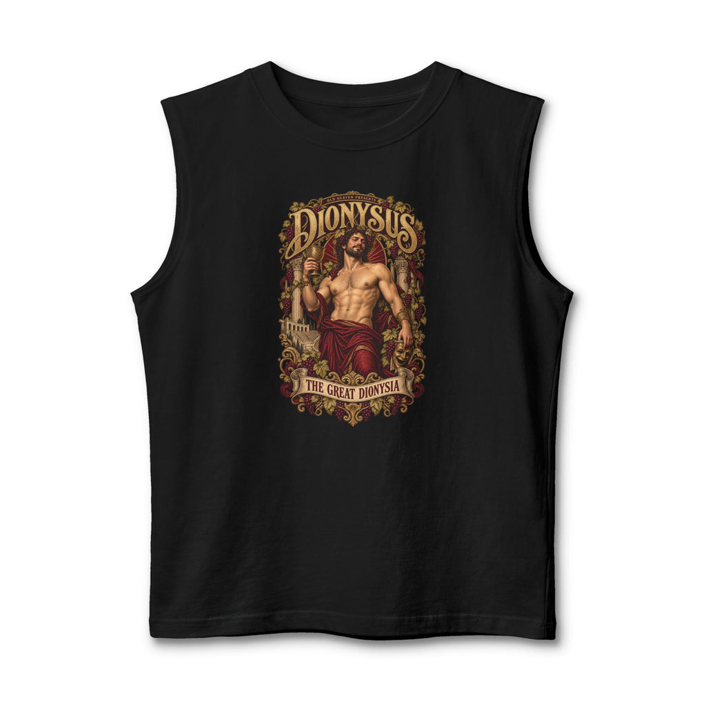 Old Heaven — Dionysus The Great Dionysia Concert Sleeveless Muscle Tee