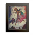 Athene by N. C. Wyeth, 1929, Odyssey illustration as an 8 x 10 in framed print in a black wood frame