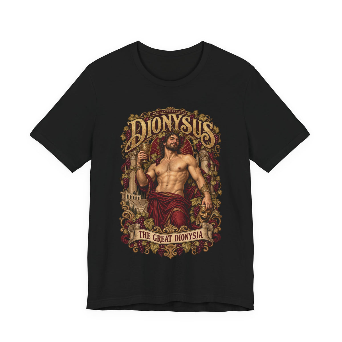 Old Heaven — Dionysus The Great Dionysia Concert T-Shirt